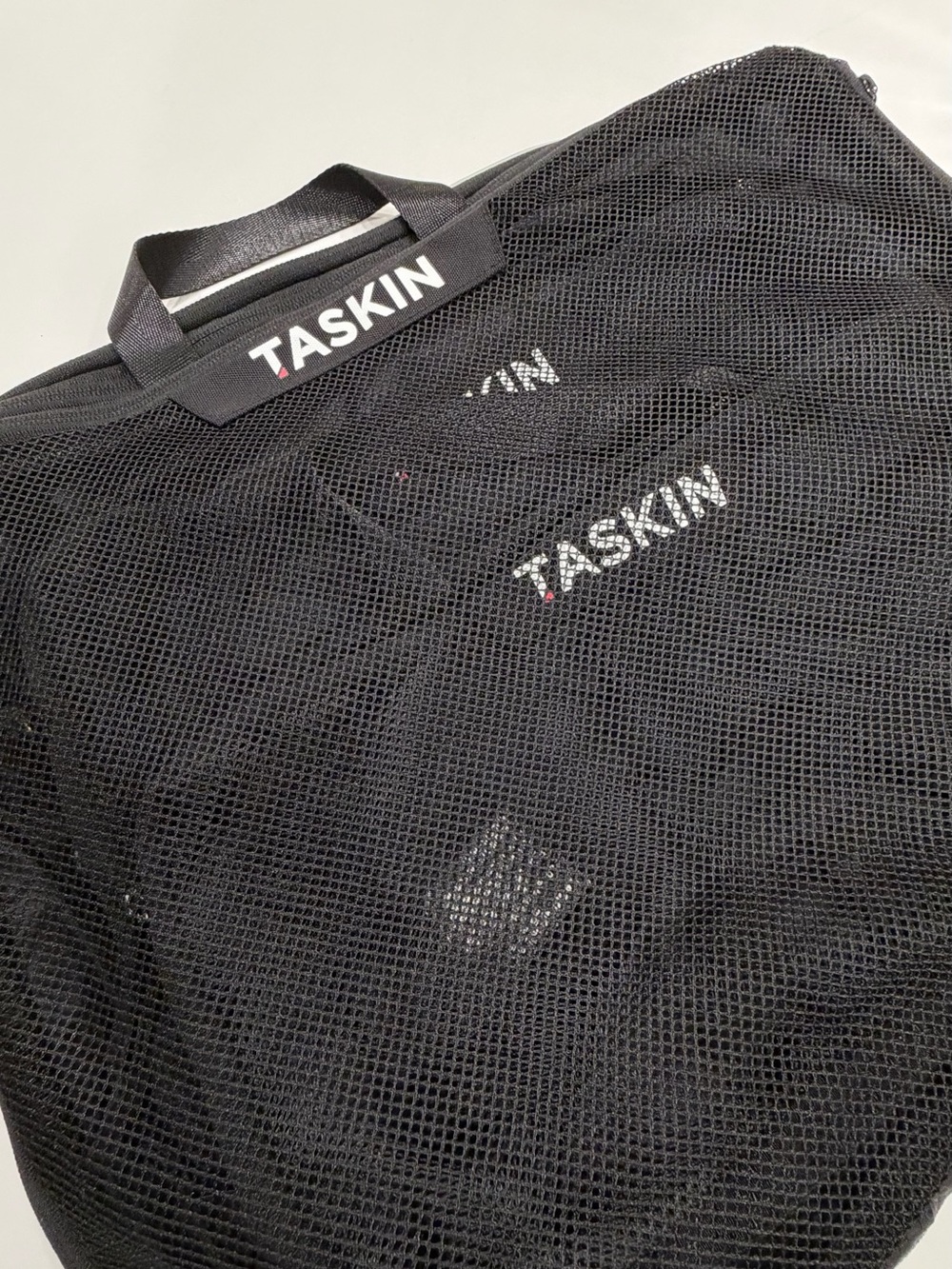 TASKINKOMPAK Black Nylon Tote Bag - Lightweight Carry